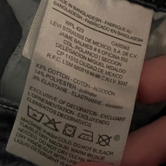 Womens Denizen from Levi’s | Modern Ankle Skinny Jeans | Size 12 NWOT - Picture 8 of 9